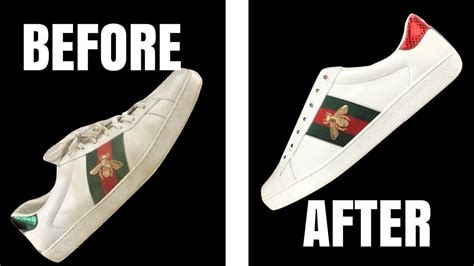 how to clean gucci shoes leather|does Gucci do shoes.